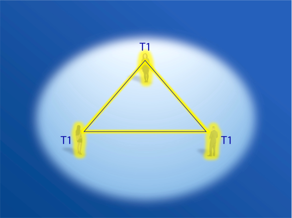 Triangle 1 dissolves